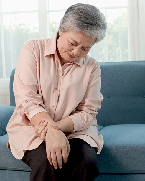 Woman in Pain